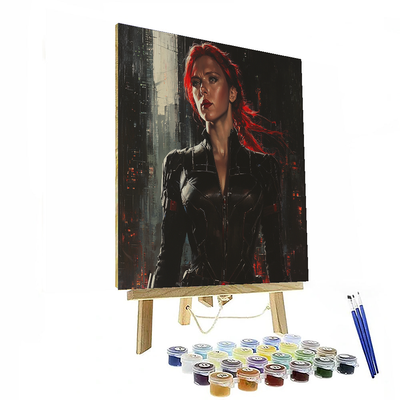 Black Widow: Unveiling The Mysterious Scarlet Johansson Paint By Color