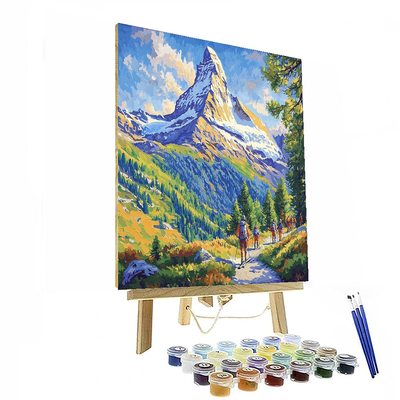 The Matterhorn DIY Paint By Numbers