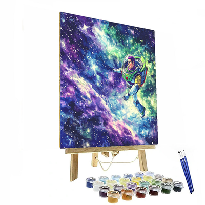 Toy Story Buzz Lightyear Galaxy - Disney Inspired Painting Number Kit