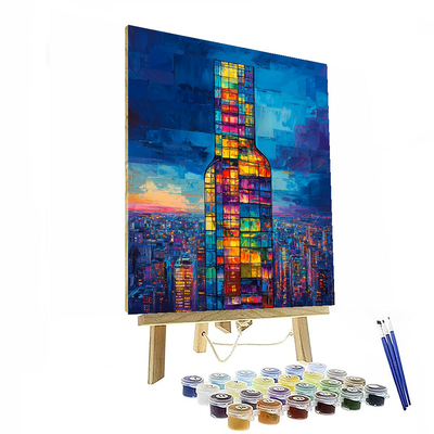 Torre Agbar Numbered Painting Kits