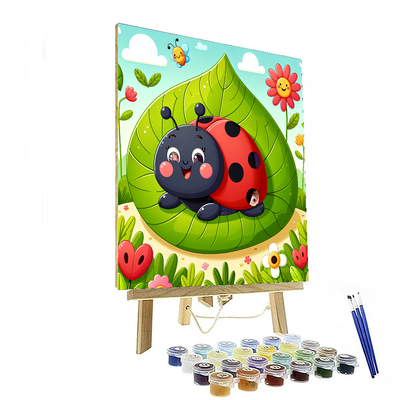 Lovely Ladybird Painting Number Kit