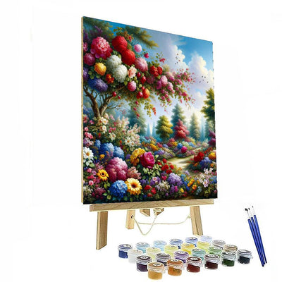 Vibrant Flower Symphony Paint By Numbers