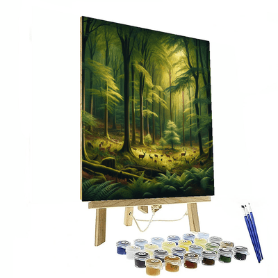 Serenade Of The Woods Numbered Painting Kits