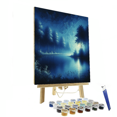 Serenade In Blue Paint By Numbers Kits