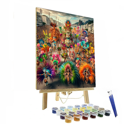 Rio Carnival Painting Number Kit