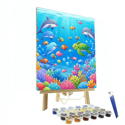 Dreamy Ocean Adventure Painting By Numbers Kit