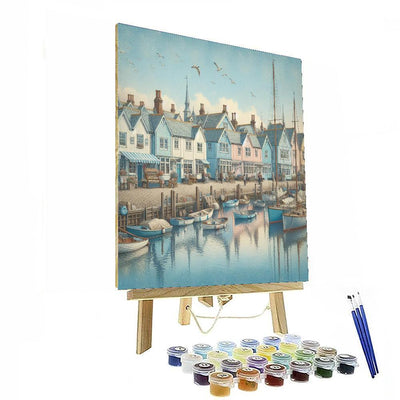 Vintage Charm Of The Seaside Paint By Numbers Art