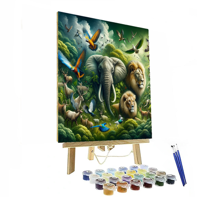 Wildlife Sanctuary Paint By Numbers Kits