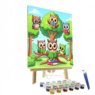 Wise Owl Academy Painting By Numbers Kit