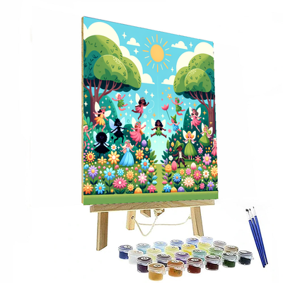 Fairy Garden Adventure Paint By Color