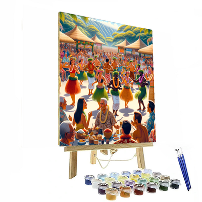 Aloha Festivals - Hawaii, United States Numbered Painting Kits