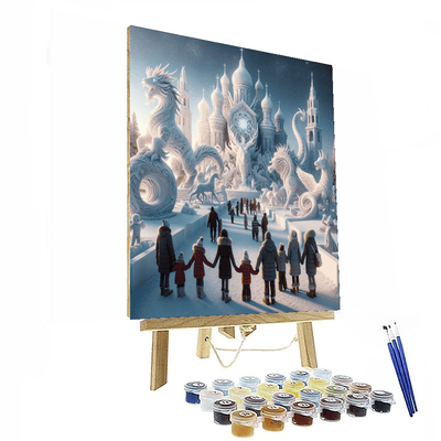 Harbin Snow Sculpture Art Expo - China Painting By Numbers Kit