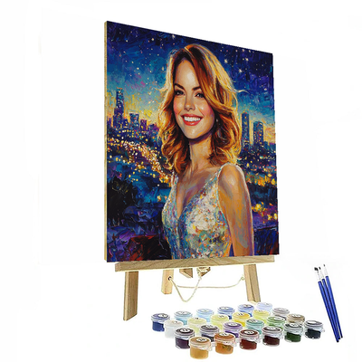 Emma Stone: The Radiant Journey Of A La La Land Star DIY Paint By Numbers