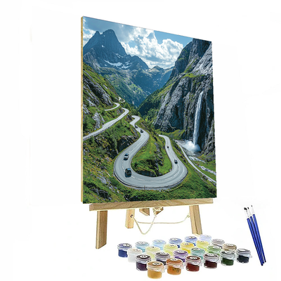 Trollstigen - Norway Paint By Numbers Kits