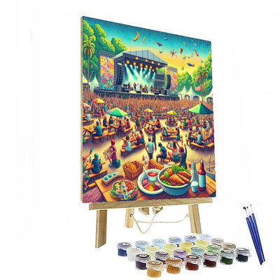 Voodoo Music + Arts Experience - New Orleans, Usa Numbered Painting Kits