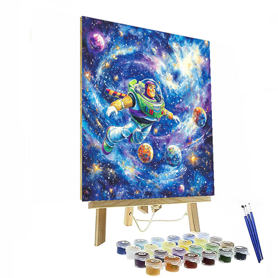 Buzz Lightyear Space Odyssey - Disney Inspired Paint By Numbers Kits