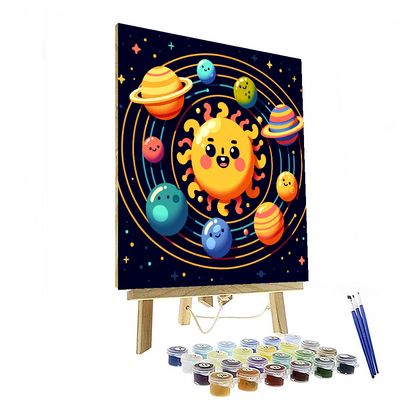 Solar System Odyssey Paint By Numbers Kits