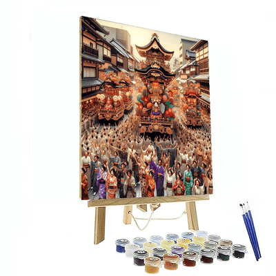 Gion Matsuri - Japan Paint By Numbers Art