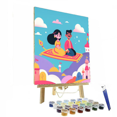 Magic Carpet Adventure Paint By Numbers