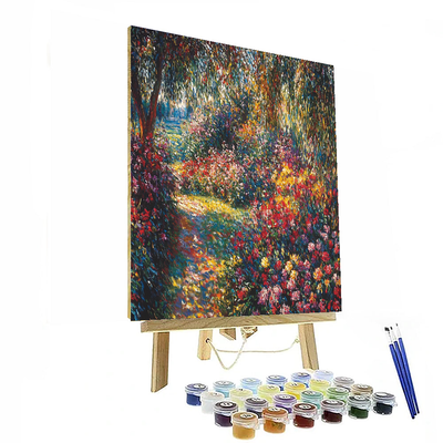 Claude Monet Inspired Joyful Garden Serenade  Paint By Numbers Kits