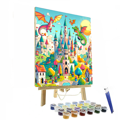 Magical Fairy Tale World Paint By Color