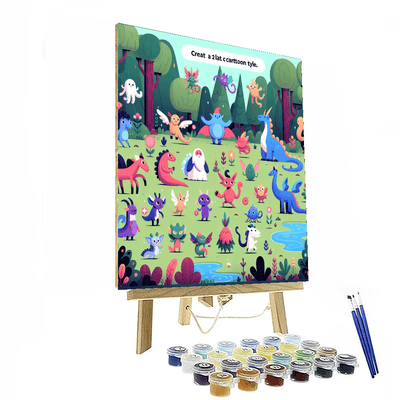 Enchanted Forest Discovery Painting By Numbers Kit