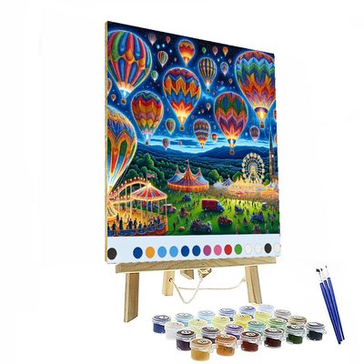 Bristol International Balloon Fiesta - Uk Numbered Painting Kits