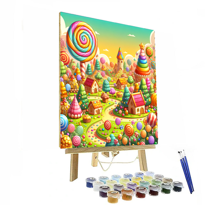 Adventurous Candy Kingdom Paint By Numbers Kits