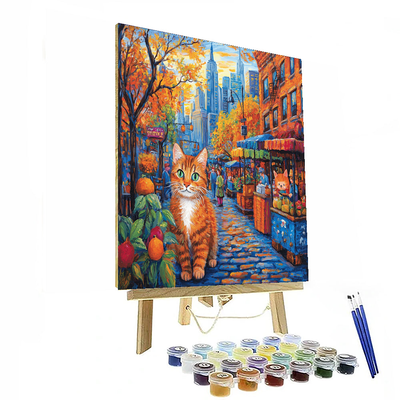 Oliver's City Adventure - Disney Inspired Numbered Painting Kits