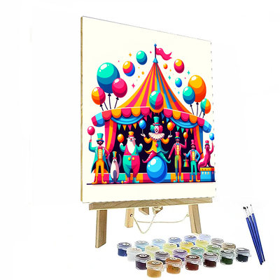 Circus Carnival Extravaganza Paint By Numbers Kits