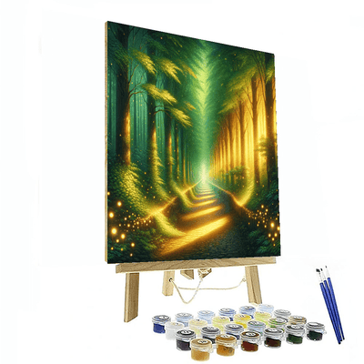 Dreamy Forest Pathway Paint By Numbers