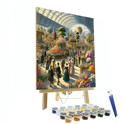 International Flower Show - United Kingdom Paint By Number