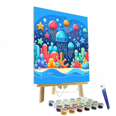 Wonders Of The Deep Sea Paint By Numbers Art