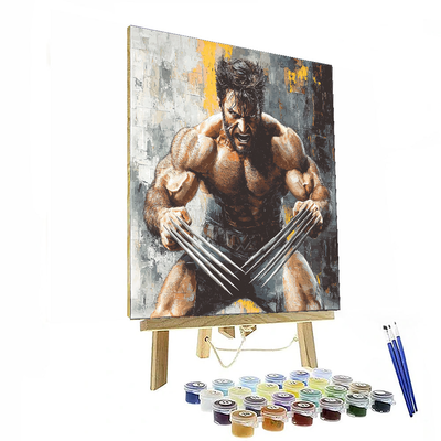 Hugh Jackman: The Musical Maestro And Wolverine's Grit Numbered Painting Kits