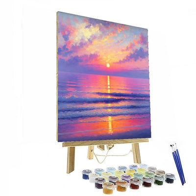 Seaside Sunset Escape Painting By Numbers Kit