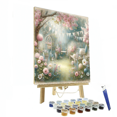 Pastel Fantasy Garden Painting By Numbers Kit