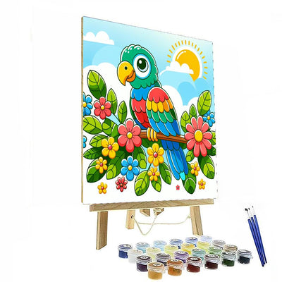 Witty Parrot Paint By Numbers Kits