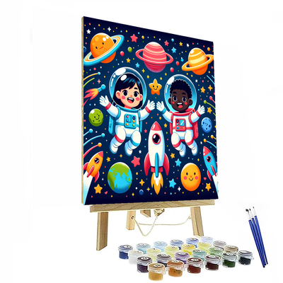 Creative Space Explorers Paint By Color