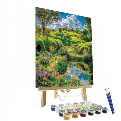 Hobbiton Movie Set - Matamata Painting Number Kit