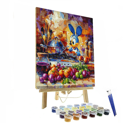 Ratatouille Chef Remy's Kitchen - Disney Inspired Painting Number Kit