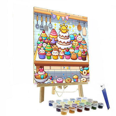 Baking Day Fun Numbered Painting Kits