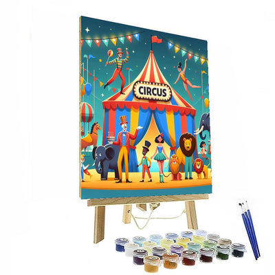 Circus Big Top Bonanza Paint By Color