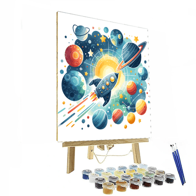 Space Voyage Adventure Paint By Numbers Kits