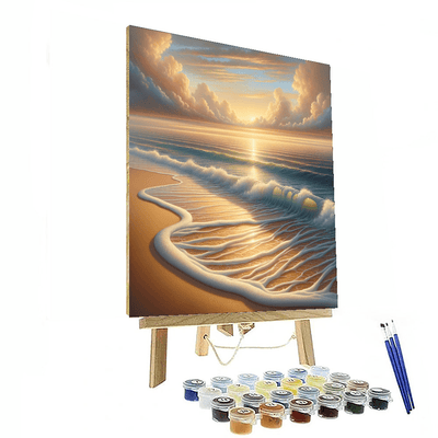 Gentle Waves At Sunrise Paint By Numbers Kits