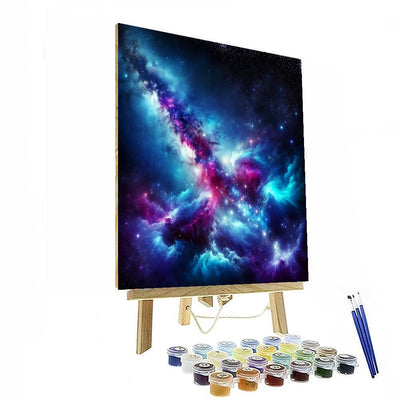 Galactic Sky And Stars Numbered Painting Kits