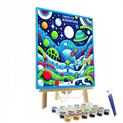 Starry Stitch Adventures Paint By Numbers Art