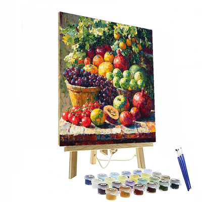 Cézanne Inspired Summer Harvest  Paint By Number