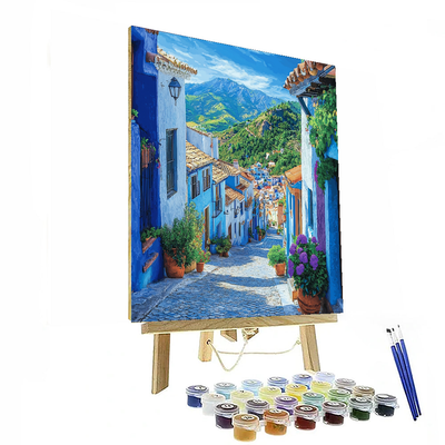 Chefchaouen - Morocco DIY Paint By Numbers