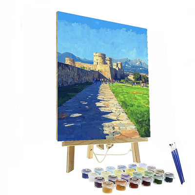 La Ciudadela De Jaca Painting By Numbers Kit