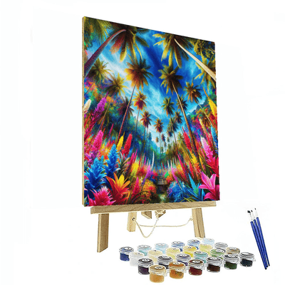 Tropical Dreamscape Numbered Painting Kits